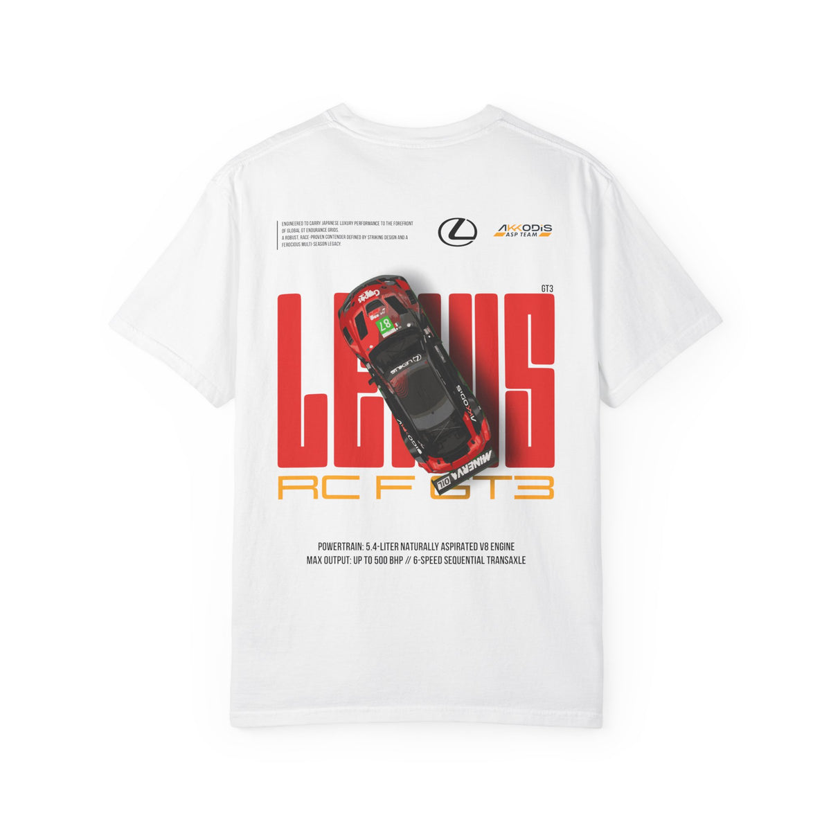 Lexus RC F GT3 T-shirt | DROP 02